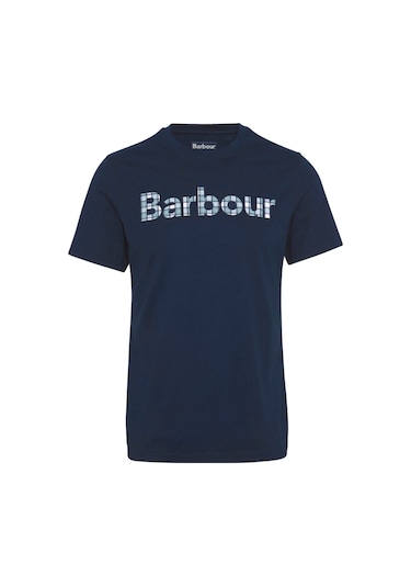 Barbour Kilnwick T-shirt Ny91 Navy Lacivert