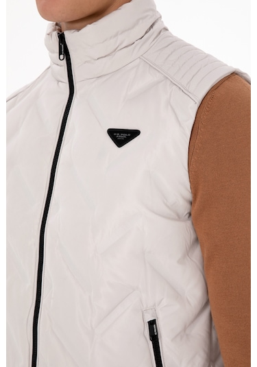 U.s. Polo Assn. Erkek Yelek Dokuma 50310304-vr256 İnci