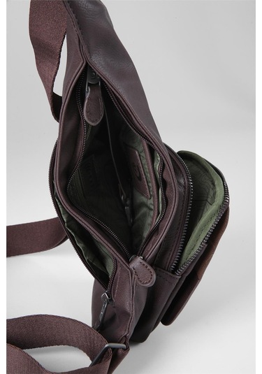 Dıscovery D03355 Çapraz Çanta Koyu Kahve Koyu Kahverengi