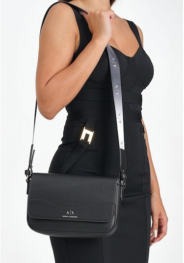 Armani Exchange 942912cc783 Wave Kadın Omuz Çantası Siyah