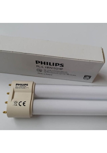 Phılıps Pll 18w/52/4p Uv-a Lamba 450 Nm Kuvöz Ampulü