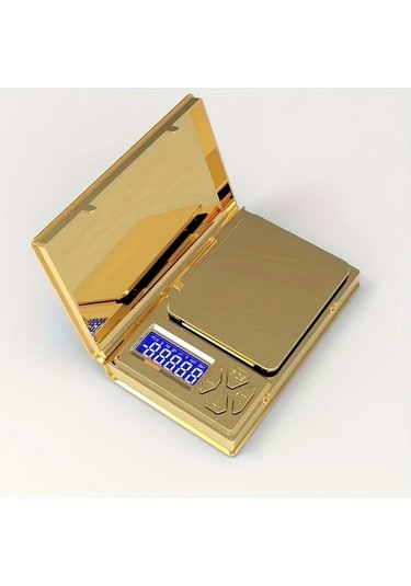 Xuweiwei Golden Hassas Terazi 100g 0 01g Dijital Kuyumcu Terazisi Plastik Dayanıklı Altın