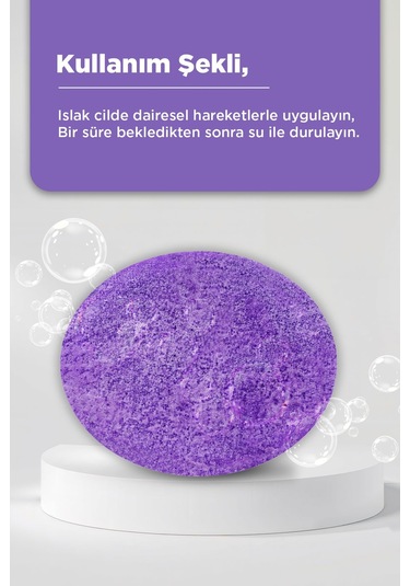 Lavanta Özlü Batık Ve Çilek Bacak Onarımına Yardımcı Doğal Süngerli Sabun 130gr Lavanta