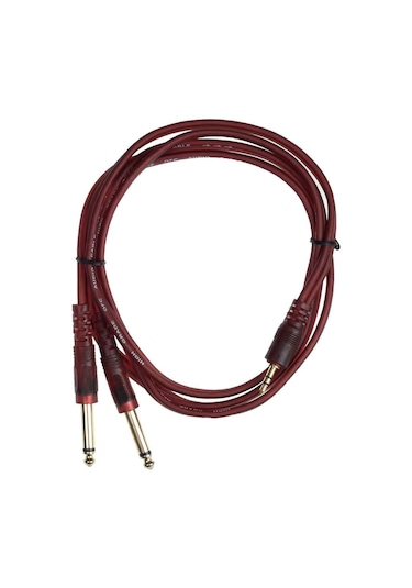 Tunex 3,5 Mm St 2x6,3 Mm Mono Erkek 1,5 Mt Slikonl Mr-600