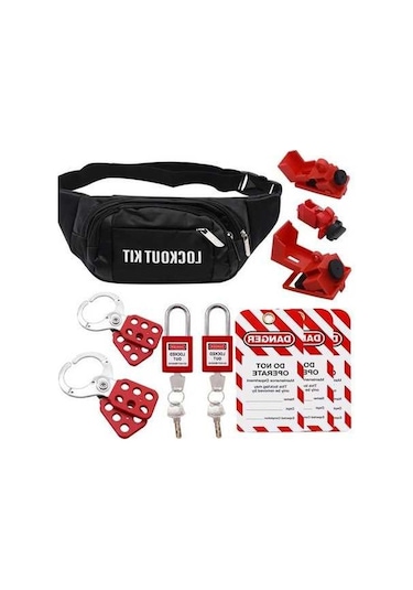 Besthome1 Kilitleme Kiti, Güvenlik Asma Kilidi, Evrensel Devre Kesici, Ev Ve Sanayi İçin