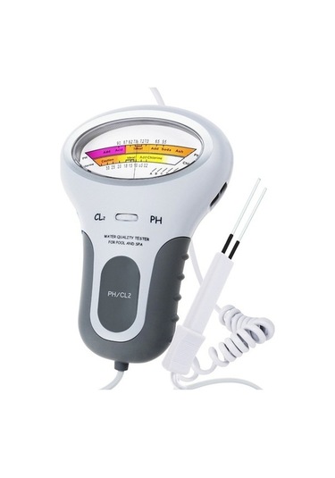 Moly Ph Ve Klor Cl2 Seviye Ölçer Test Cihazı, Yüzme Havuzu Spa Su Monitörü