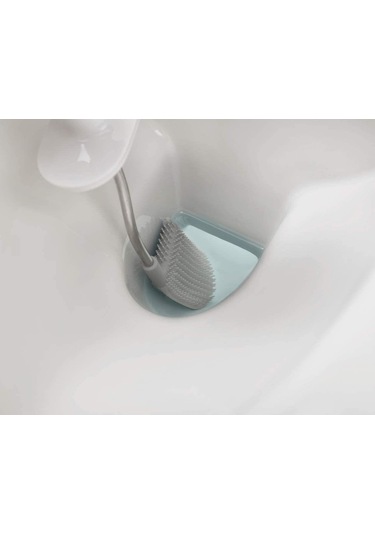 Joseph Joseph Flex Plus Smart Tuvalet Fırçası - Beyaz-Gri