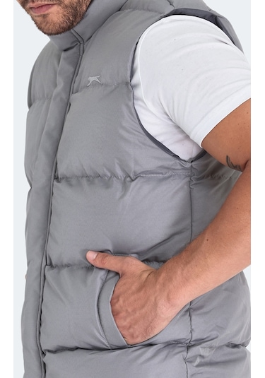 Slazenger HEIDA IN Erkek Yelek Koyu Gri