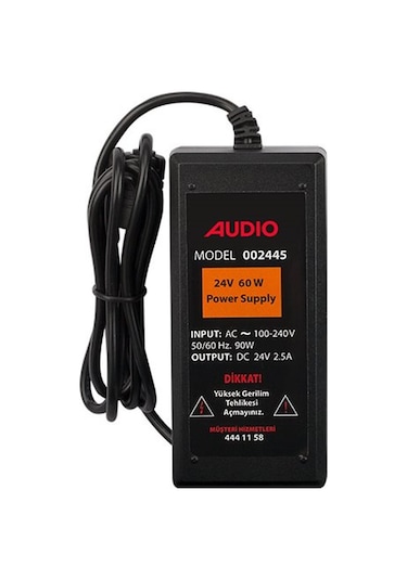 Audio Bus Plus Görüntülü Sistem Güç Kaynağı 60 W 002445