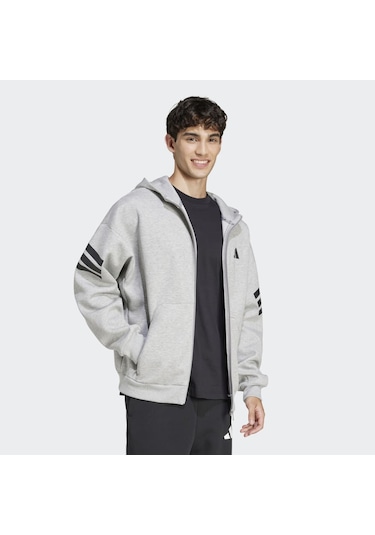 Adidas Jd4828 M Fı 3s Fz Erkek Tracktop Gri