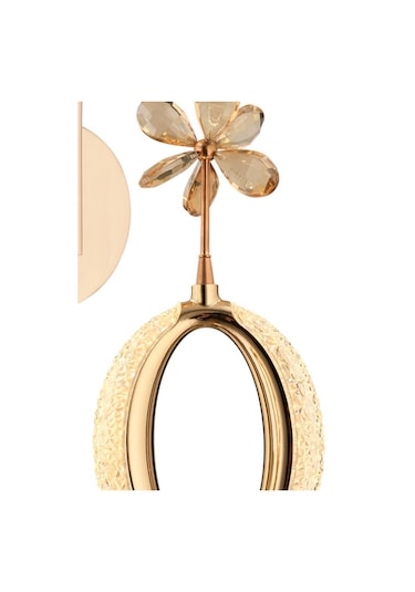 İstanbul Avize Zeus Aplik Gold 3 Renk Ledli Modern Led Aplik Altın