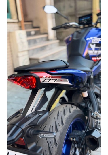 Mt-07 2020-2023 Mavi Japan Full Body Kit Sticker Set Çok Renkli