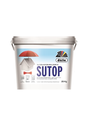 Düfa Sutop Su Kesici Boya Beyaz 20KG