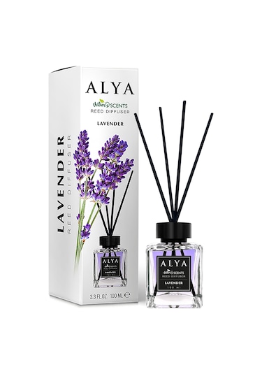 Alya Nature's Scents Juicy App + Lavender + Juicy Apple Bambu Çubuklu Oda Kokusu 3 x 100 ML