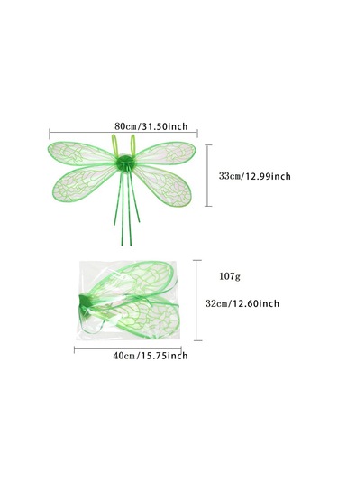 Suntek Yusufçuk Peri Kanadı Kızlar Için Festival Yeşil