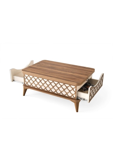 Sefa Home Sihirli Sehpa 1071 Garda Ekru Detay