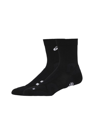 Asics Court+ Tennıs Crew Sock Unisex Siyah Tenis Çorabı 3043a071-001 Siyah