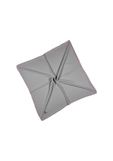 Mısırlı Eşarpları Queen Krep Düz Renk Eşarp 140x140 Cm Taş