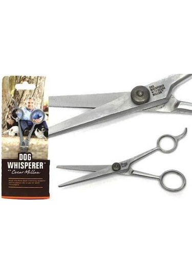 Cesar Millan Dog Whisperer Paslanmaz Çelik Köpek Tüy Kırpma Makası