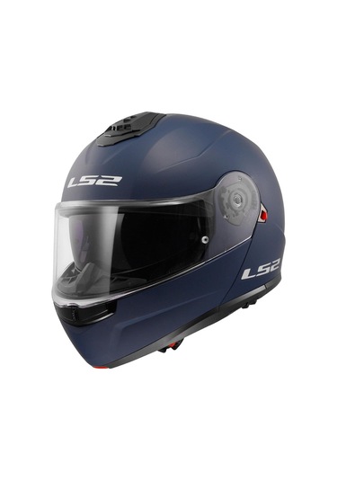 Ls2 Strobe 2 Çene Açılır Motosiklet Kaskı Mat Mavi