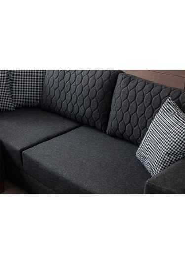 Eymense Loft Köşe Koltuk Takımı Antrasit Sol Köşe