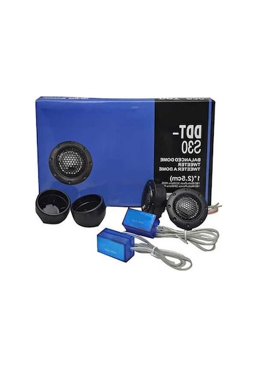 Flybuy Ddt-s30 1 Çift Araba Tweeter, 12-24v Otomobil Ses İyileştirme Modifikasyonu