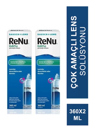 ReNu Multiplus Çok Amaçlı Lens Solüsyonu 360 ml 2 Adet