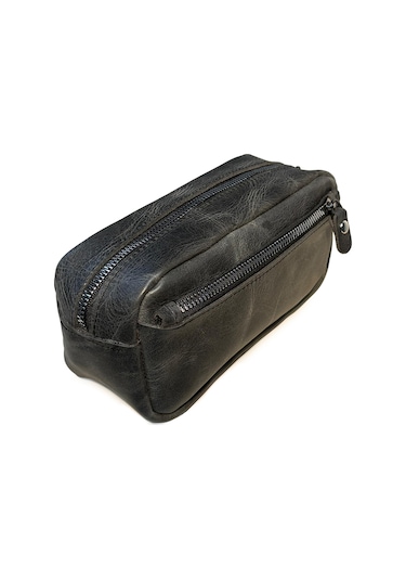 Mft Leather Design Hakiki Deri Erkek Çanta El Portföyü Raven 2501 Antrasit