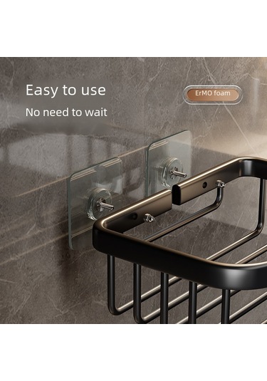 Yunboo Banyo Tuvalet Kağıdı Rafı - Delme Yok Kurulum, Alüminyum Konstruksiyon, Uzun Ömürlü, Kompakt Tasarım, Çok Amaçlı Depolama Diğer