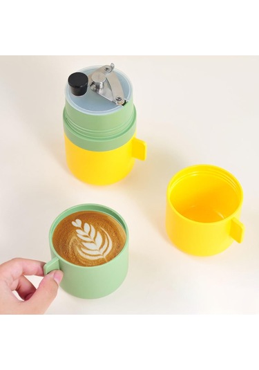 Suntek Manuel Kahve Öğütücü Seramik Çapak Seyahat Çalışma Için Kahve Öğütme Aracı