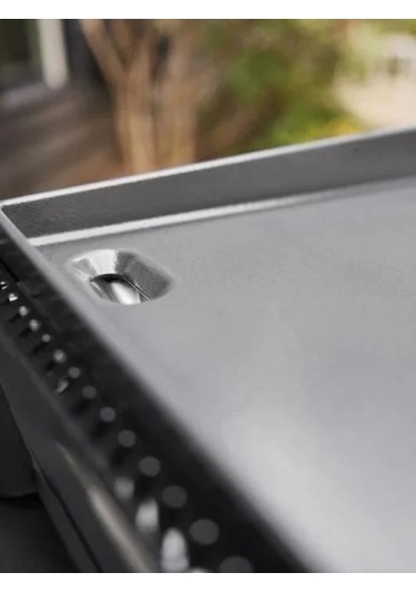 Weber Slate Gp 56 Cm Premium Griddle Taşınabilir Gaz Plancha -192 Siyah