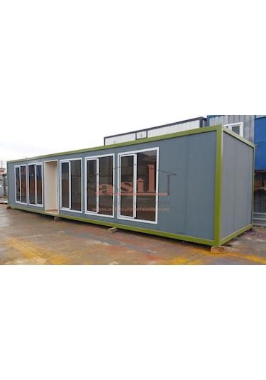 36 M² Tek Oda WcMutfaklı Dış Betopan İç Pvc Konteyner