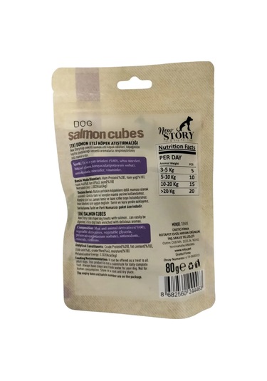 Dog Salmon Cubes 3x80gr. Somonlu, Köpek Ödül Maması