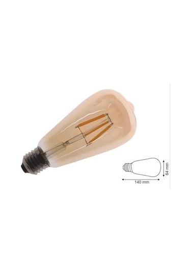 Helıos 6w Rustik Ampül Armut 43-4010