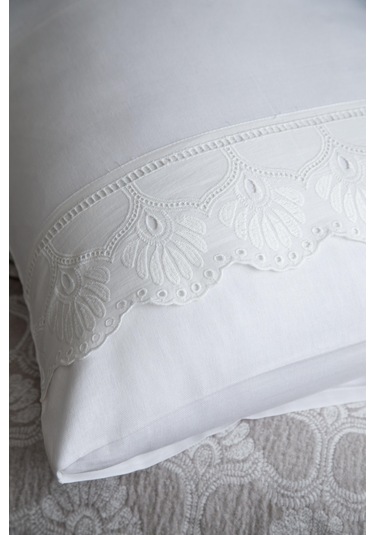 Çift Kişilik Madrid Gri Yatak Örtülü Nevresimli Set Gri