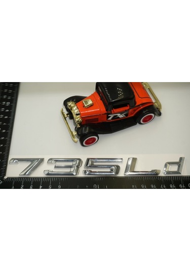 Bmw 735Ld Bagaj Krom Metal 3M 3D Yazı Logo