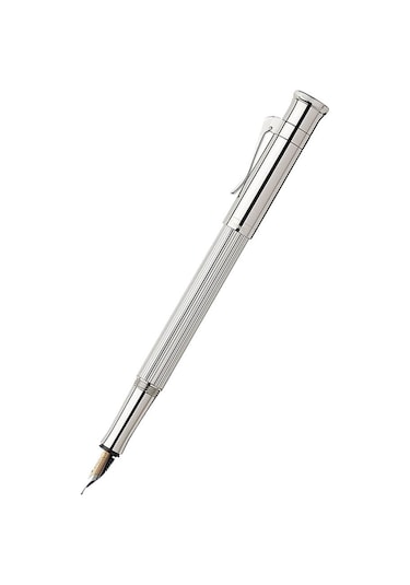 Graf Von Faber-castell Gümüş Kaplama Dolma Kalem, Ob Uç 148564 Gümüş