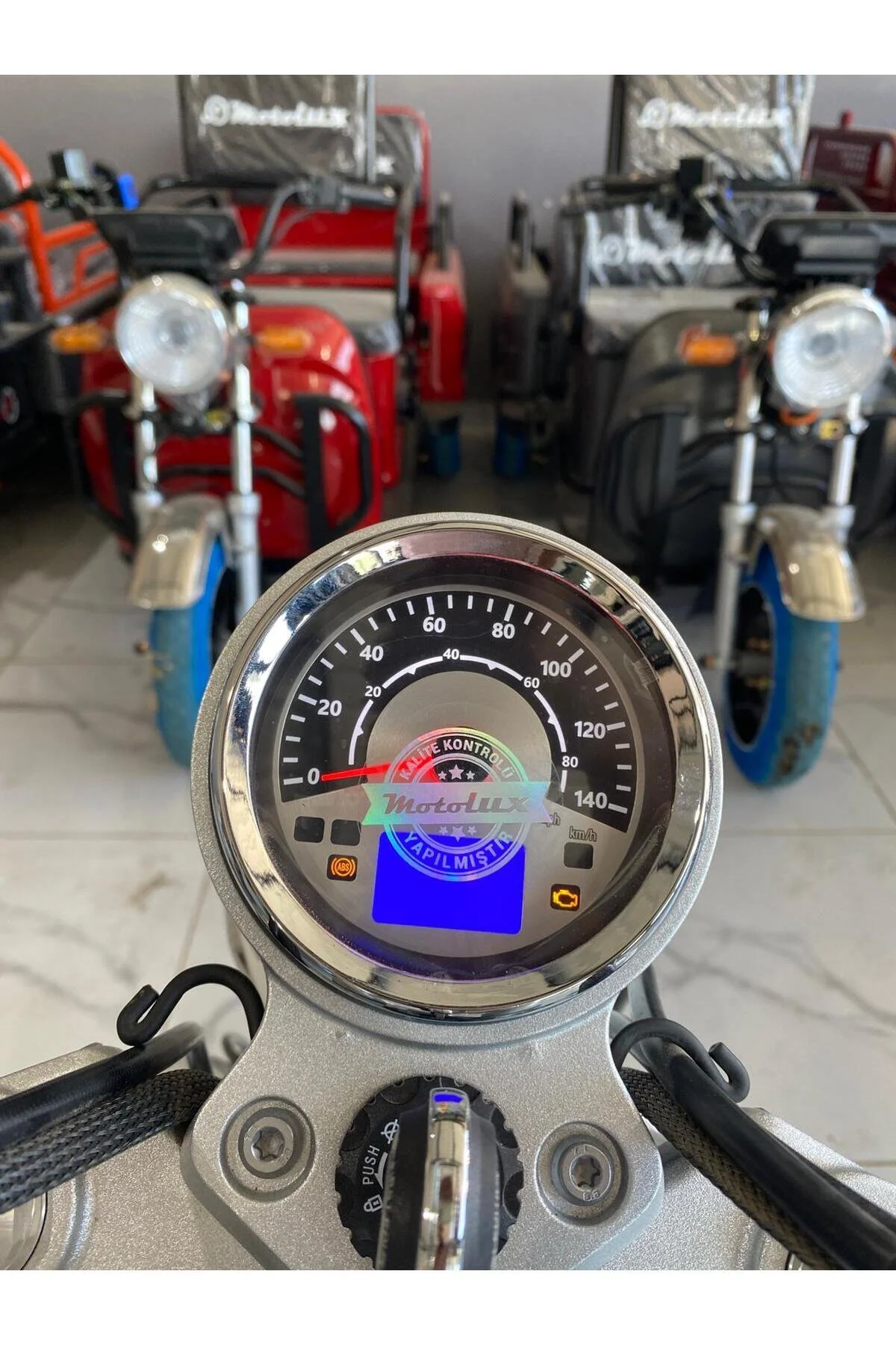 Motolüx Cappadocia 125 CC Chopper Beyaz