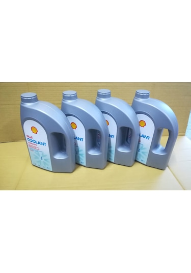 ﻿Shell Coolant Longlife Kırmızı Antifriz -37C Kullanıma Hazır 4 x 3 L