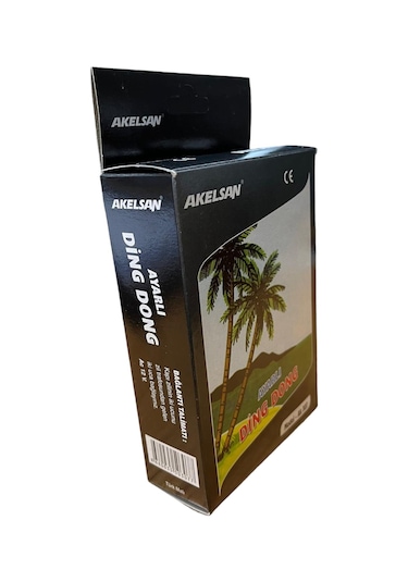 Akelsan Kapı Zili Ding-Dong Pilli Ses Ayarlı 12 Volt Ak-307