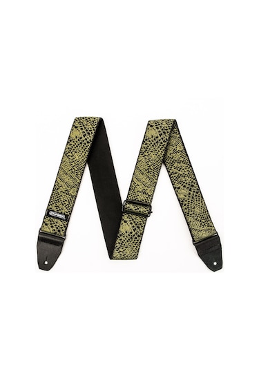 Jim Dunlop D6724 Jacquard Serpentine Green Gitar Askısı