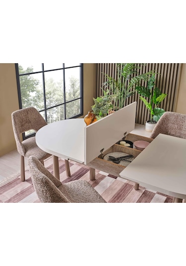 Vitale Yemek Odası Takımı Bronz