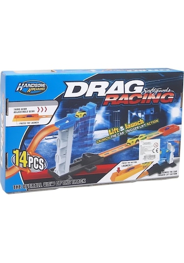 Araçlı Aksiyon Oyun Seti 14 Parça Renkli