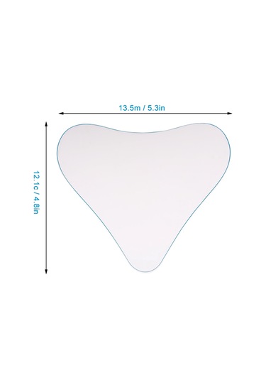 Youtek Yeniden Kullanılabilir Silikon Göğüs Yastığı - Kırışıklık Önleyici Ve Gizli Yapışkanlı