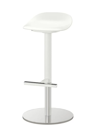 Beyaz 76 Cm Bar Taburesi Janınge Mutfak Sandaleyesi Beyaz