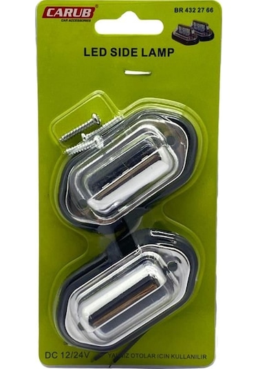 Plaka Lambası Ledli Nikel 76 43 Mm