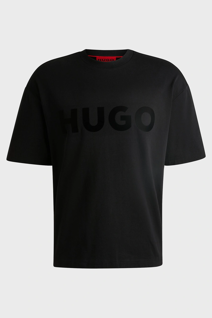 Hugo Erkek T Shirt 50525765 001 Siyah Siyah
