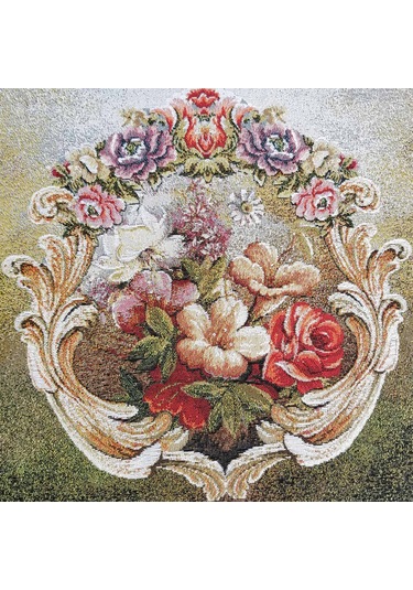 K58-Dokuma Goblen Kırlent Kılıfı