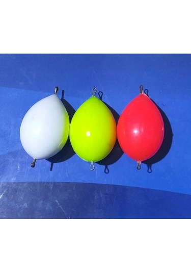 ZARGANA ŞAMANDIRA  TOP 45 Gr. BEYAZ-SARI-KIRMIZI 2 Lİ SET.