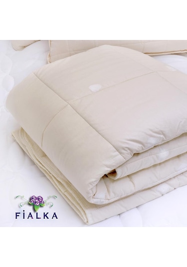 Fialka Yorgan Yün Xl Battal King Size 235X215 Krem